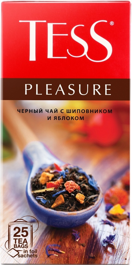 картинка Чай Tess "Pleasure" 25 пак. от магазина Одежда+