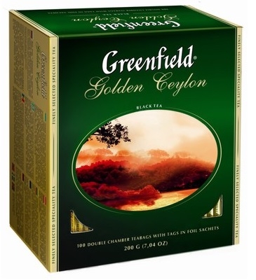 картинка Чай "Greenfield Golden Ceylon" от магазина Одежда+