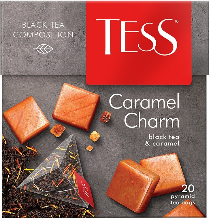 картинка Чай Tess "Caramel Charm" 20 пак. от магазина Одежда+